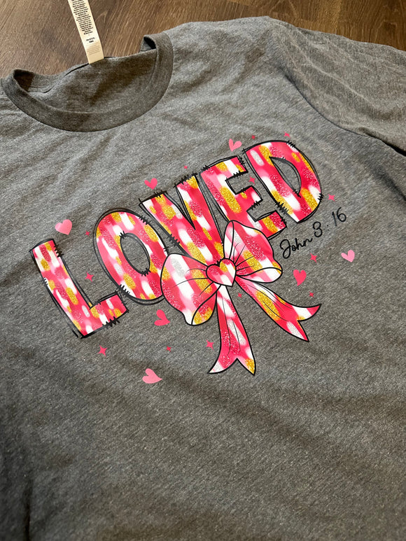 For God so LOVED
