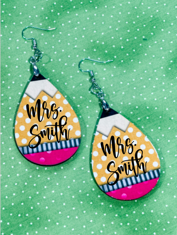 Pencil Earrings